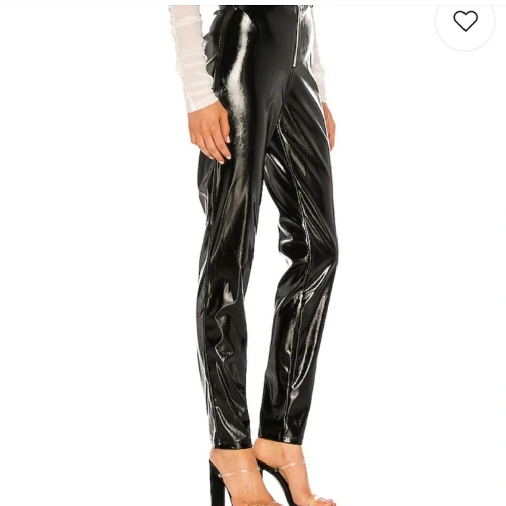I.AM.GIA Nikole Black Faux Leather Pants Size: Large - Picture 16 of 16
